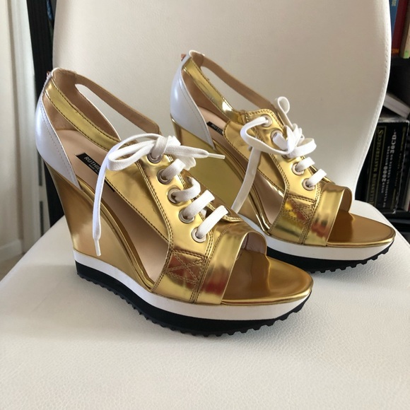 NWT RUTHIE DAVIS WEDGE SNEAKERS SANDALS 9 US